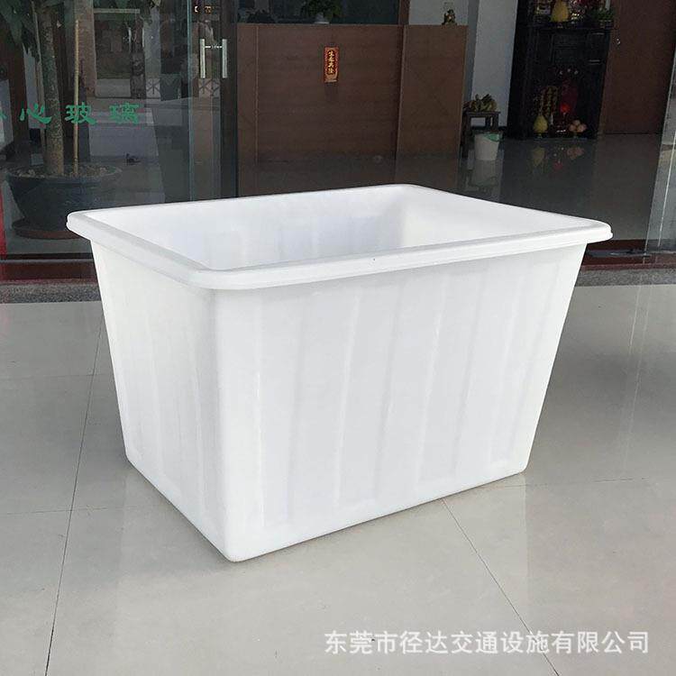 300L方桶翻边 塑料方桶滚塑容器塑胶水箱方箱养殖箱桶