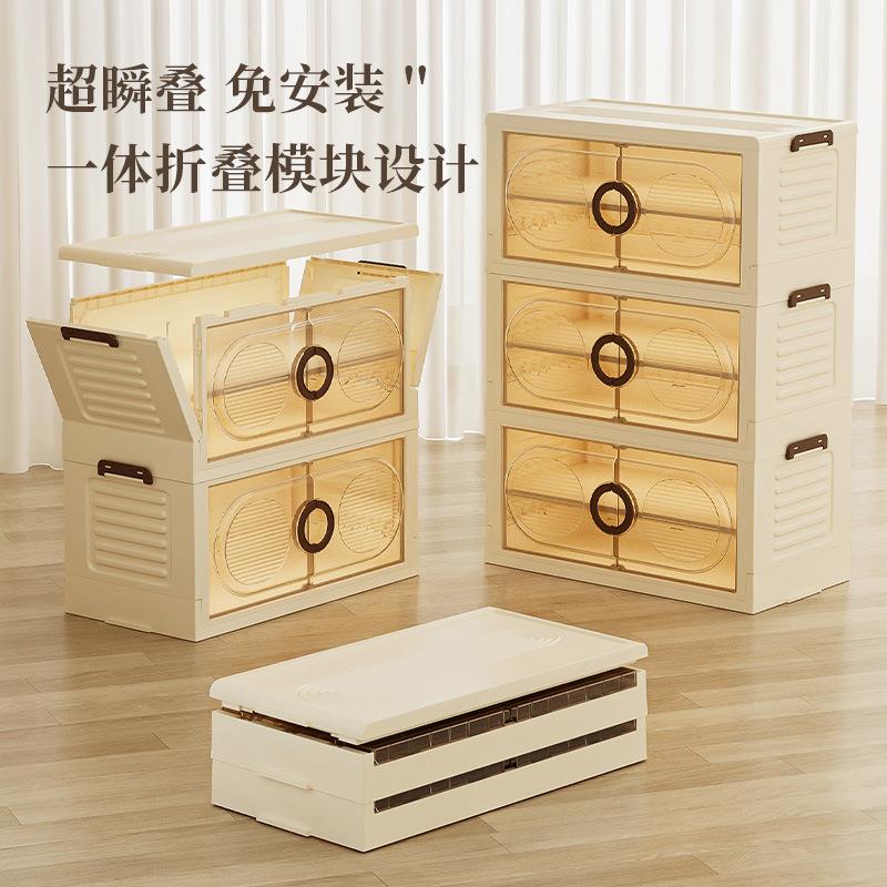 家用免安装折叠鞋柜鞋子防尘多层分类收纳可移动透明鞋盒简易架子