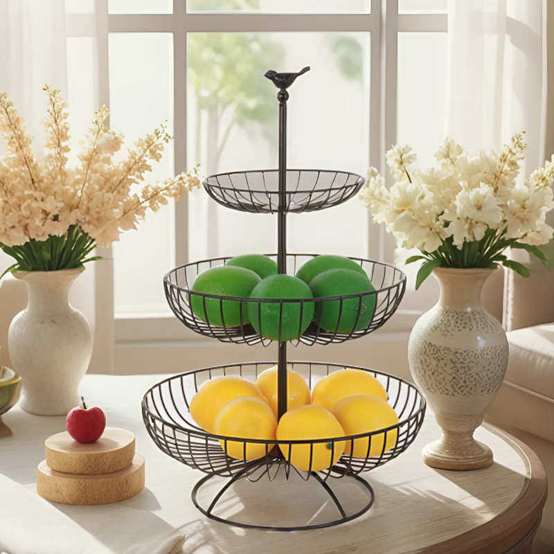 铁艺现代创意水果盘果篮客厅茶几家用北欧简约风格沥水篮网红果盘,收纳整理,其他收纳篮,淘宝优惠券,粉丝福利购,淘宝优惠卷
