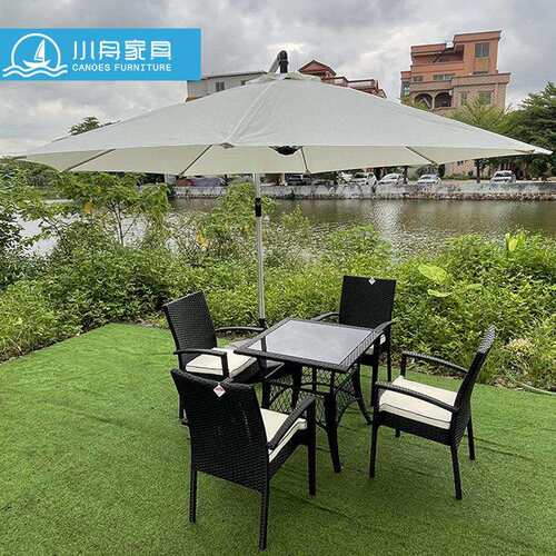 户外绳编吧椅庭院露天餐厅酒吧别墅民宿室外高脚凳咖啡厅吧台椅子