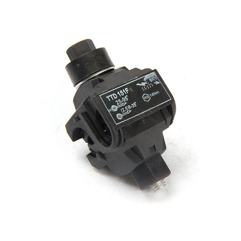 TTD151F电力金具T型电线接线器 穿刺线夹出口型 电缆绝缘穿刺线夹