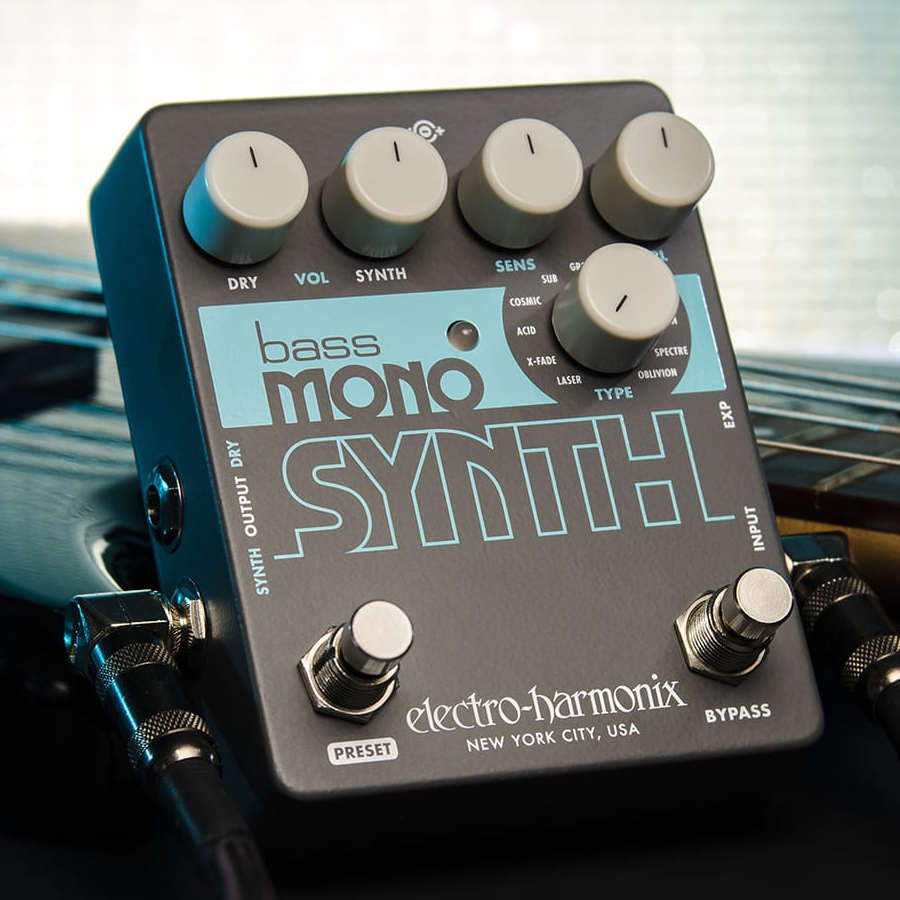 Electro-Harmonix EHX Bass Mono Synth贝斯合成器模拟单块效果器