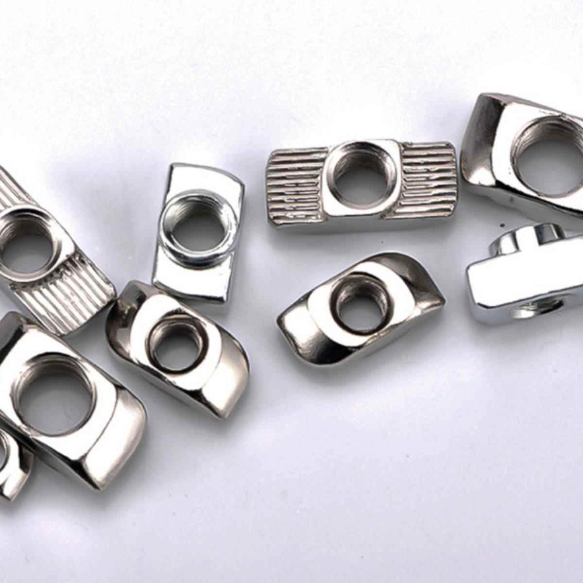 铝型材欧标t型螺母铝型材国标20型30型40型m5m6m8锤头船型螺母块