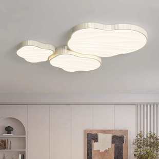 灯简约大气卧室云朵灯具年个性 房间客厅 创意风奶油吸顶灯2023新款