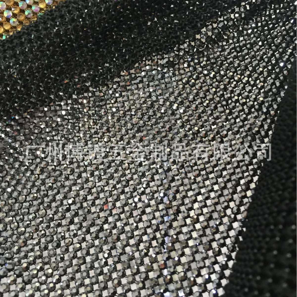 a生产片网钻各色玻璃网片水钻珠钻平片铝钻铝