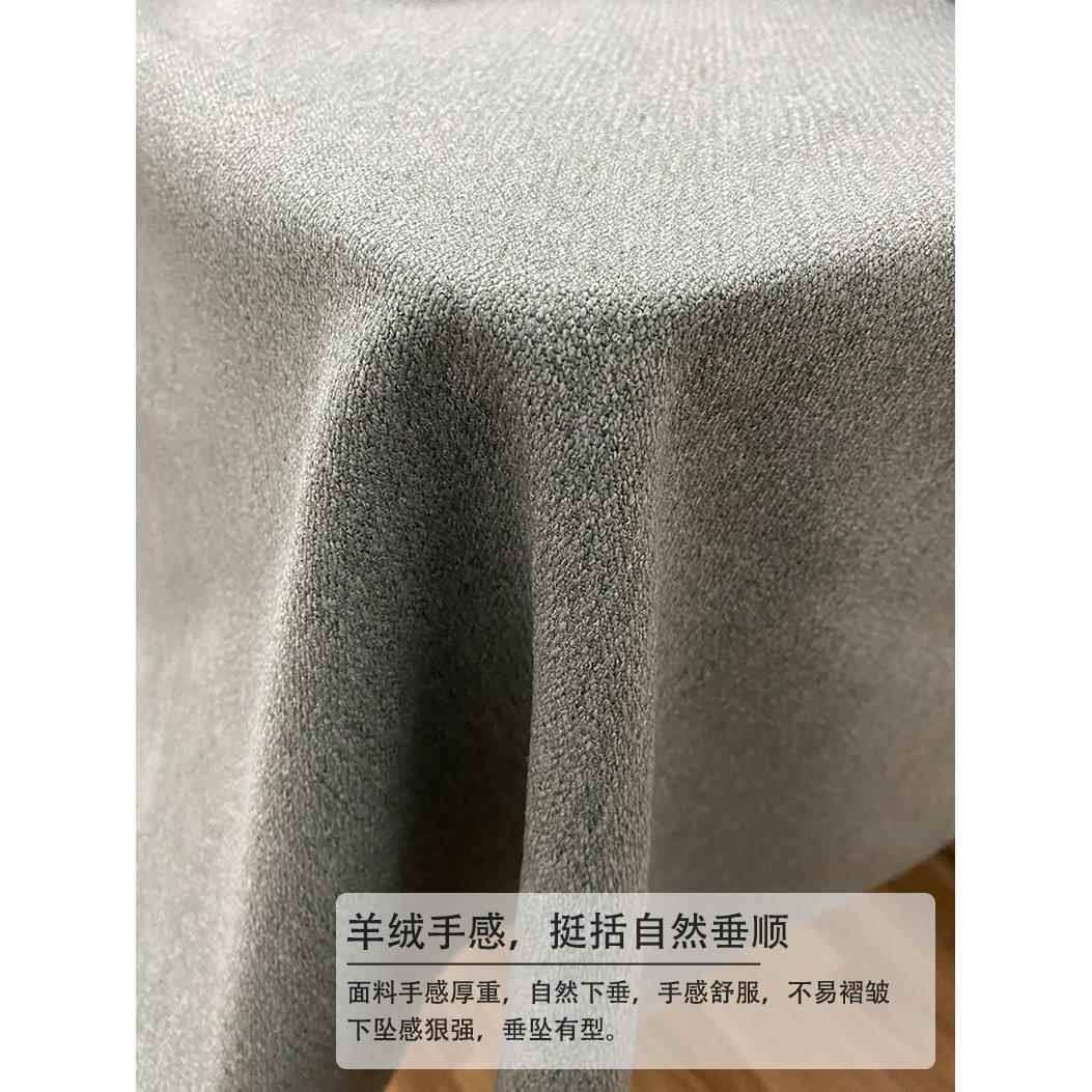 加大尺寸会议室桌布长方形商务会议桌茶桌办公室纯色素色宽台布