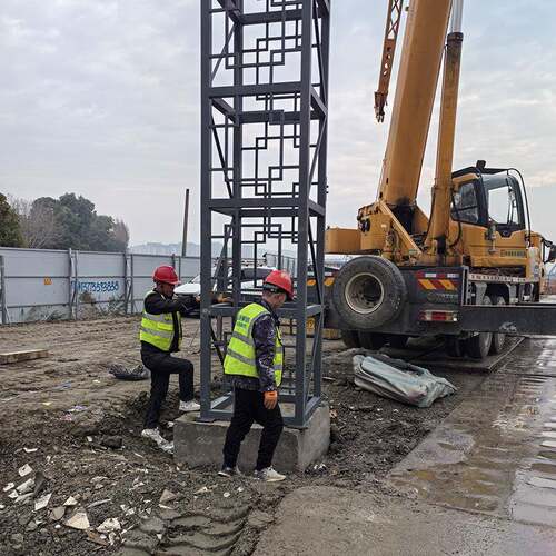 工地仿古大门工程项目临时简易门工地门楼建筑门楼工地施工大门
