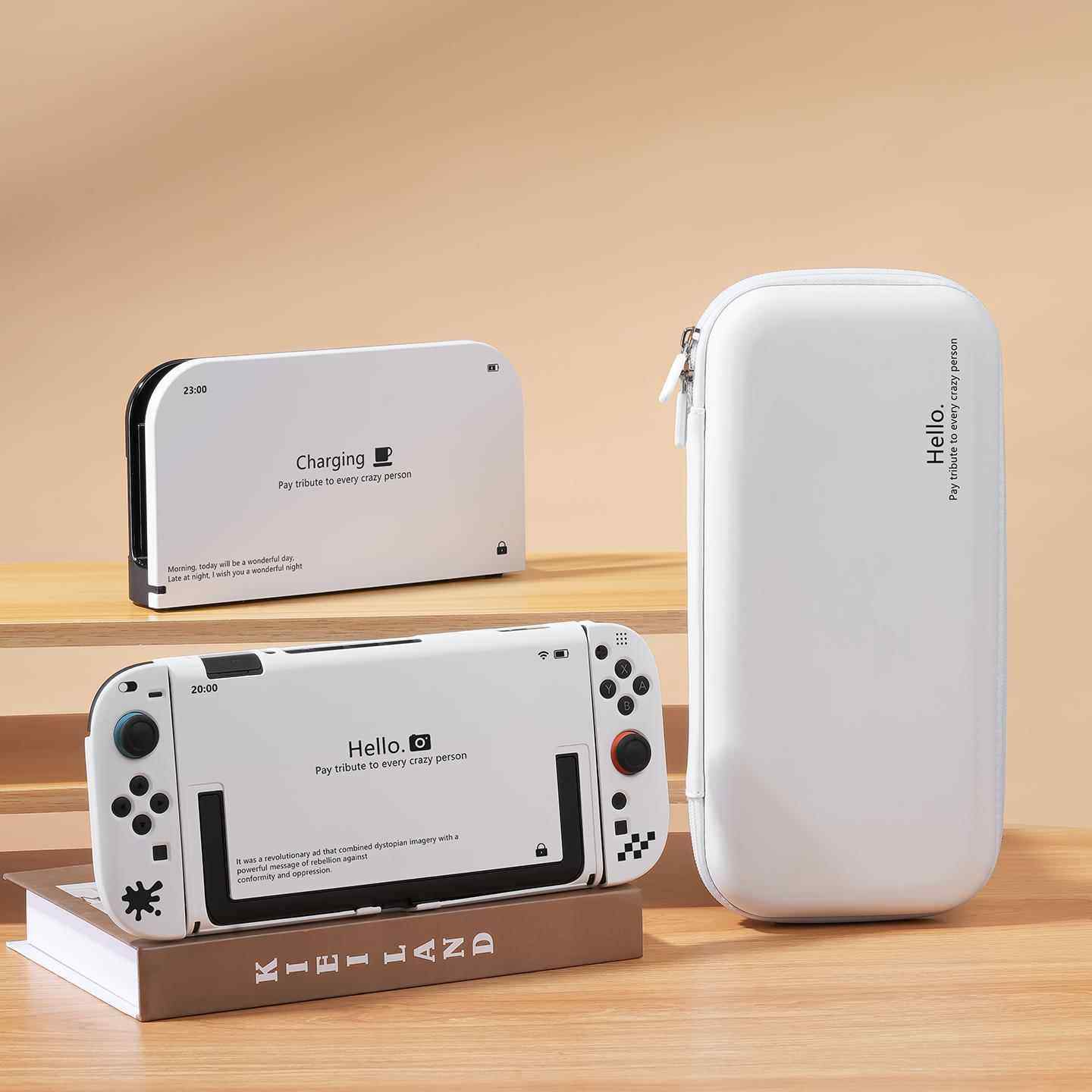 适用任天堂Switch2保护套收纳包ns2代硬壳底座壳全套游戏机配件