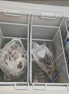 冰柜内置物架冰箱分隔分盒内部置XHO收物筐栏篮子纳整理类大挂篮