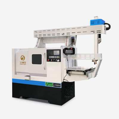 送料cnc数控机床  数控车床中心加工线规斜ts36高精密床身全自动