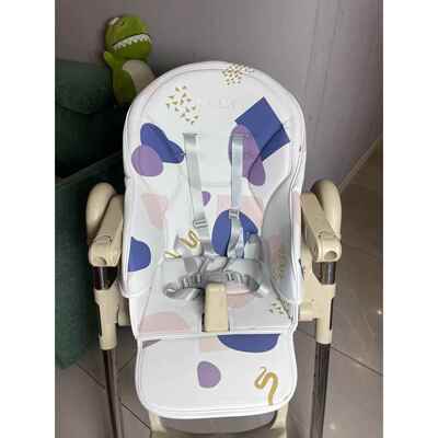 适合IVOLIA伊孚丽雅宝宝餐椅坐垫皮套透气垫儿童餐椅安全带配件