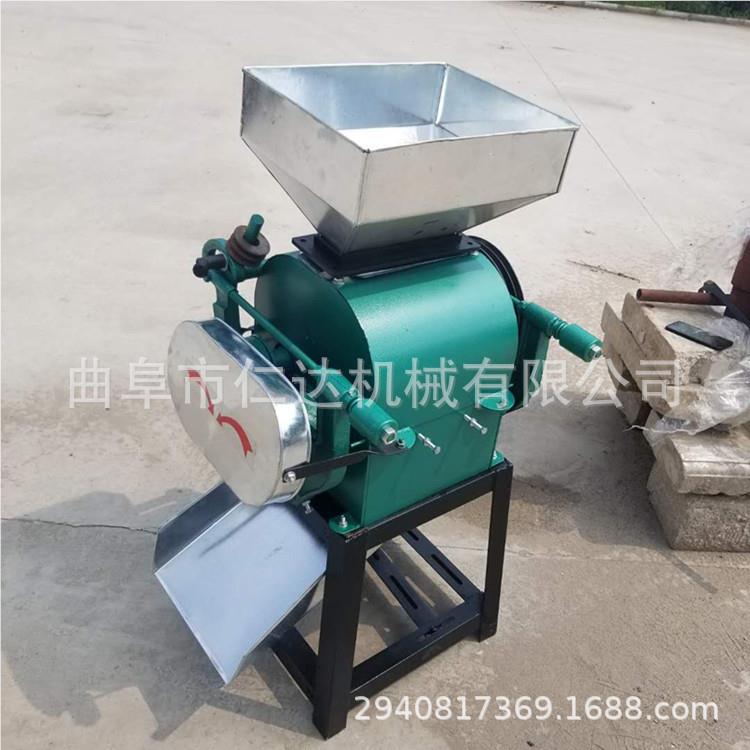 小型挤URL扁机厂货 多功粮能大豆扎 食挤粮食加工设备是现rd-2家0