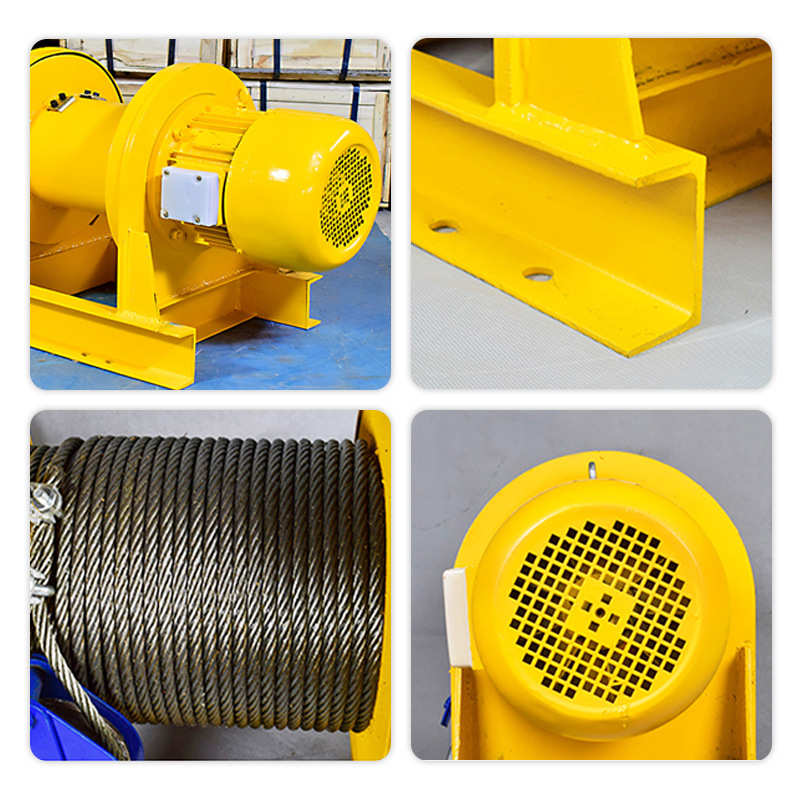 五吨卷杨机2T3T吊机起重机小型家用起重葫芦钢丝绳电动卷扬机