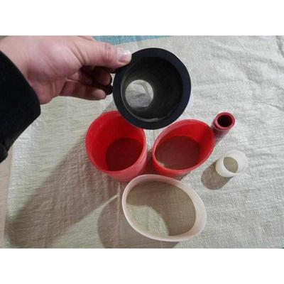 硅胶管大口径半透明白色耐高压高温软管机械套管定制异型硅橡胶管
