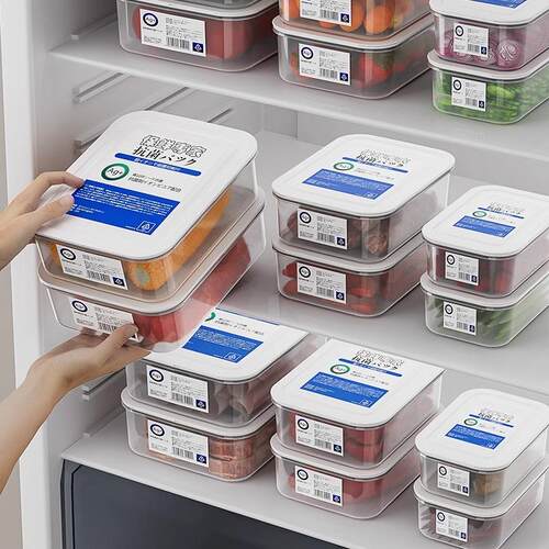 Refrigerator Freshness Box, Organizer Storage Box, Food-Grad