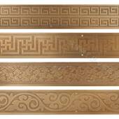 线条箱子家俱封边 饰线 彷古纯铜包角直条柜门大门护角中式 背景装