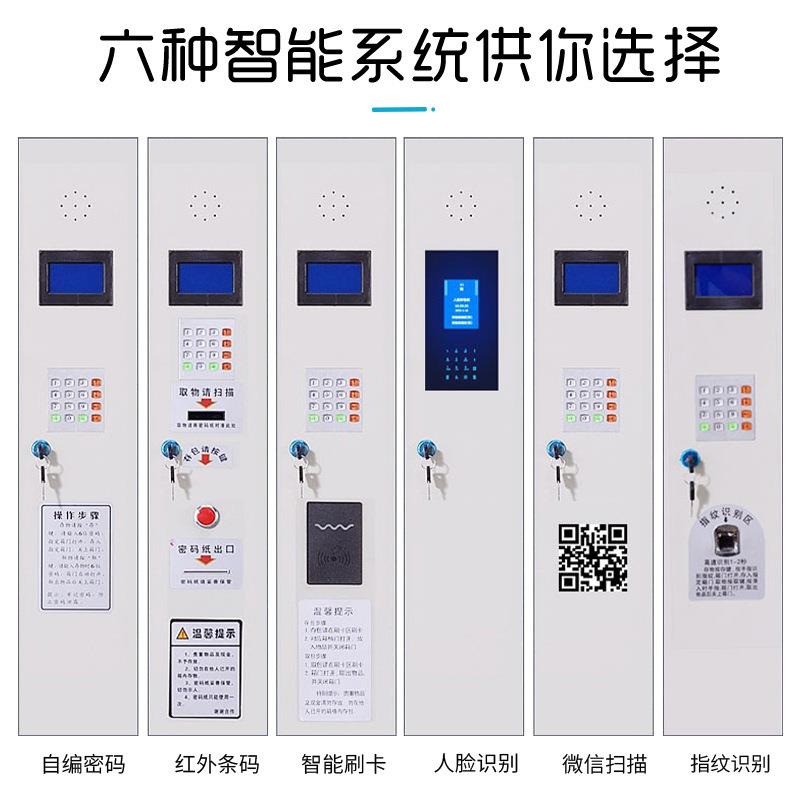 智存能电HY-CBG子包柜储物柜商刷卡指纹寄存场超市柜微信扫码存包