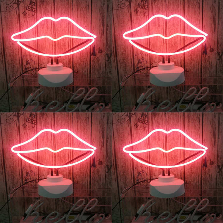 外贸霓虹灯个性neon sign背板led灯柔性桌灯室内超亮酷创意