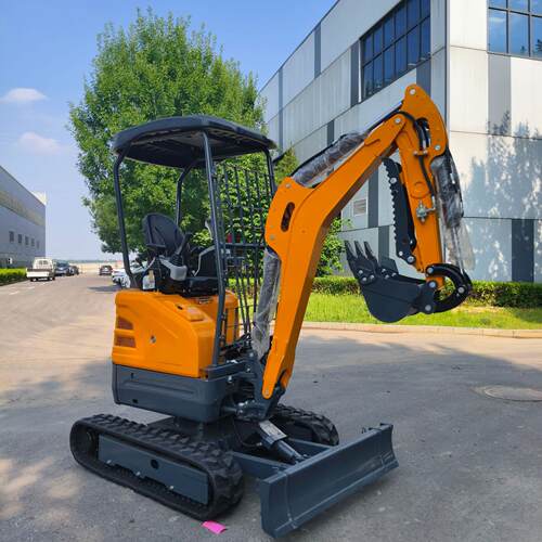 外贸工厂2T家用挖掘机液压履带式园林种植小挖机工程施工微挖