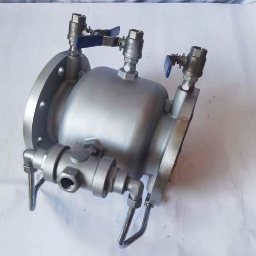 沪天阀门不锈钢低阻力倒流防止器LHS743X-10P