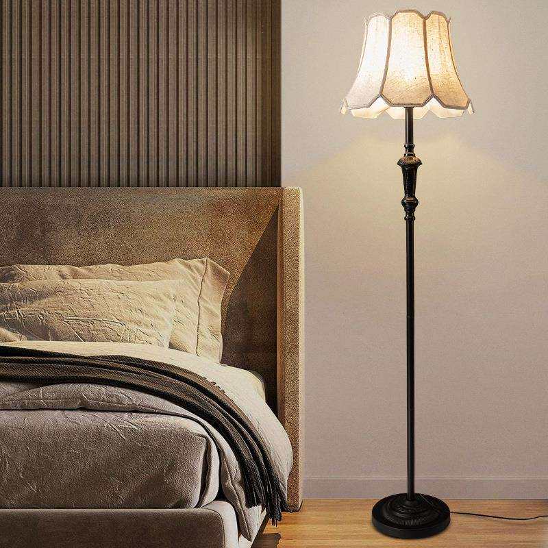 欧美风美式台灯落地灯奢华宫廷欧式主卧落地灯复古法式欧式台灯