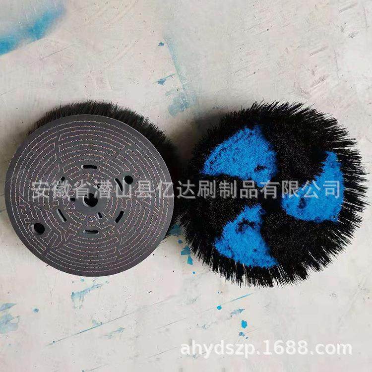 厂家443生产洗车机圆盘洁刷尼龙丝清尘洗毛刷清除车洗机圆盘刷