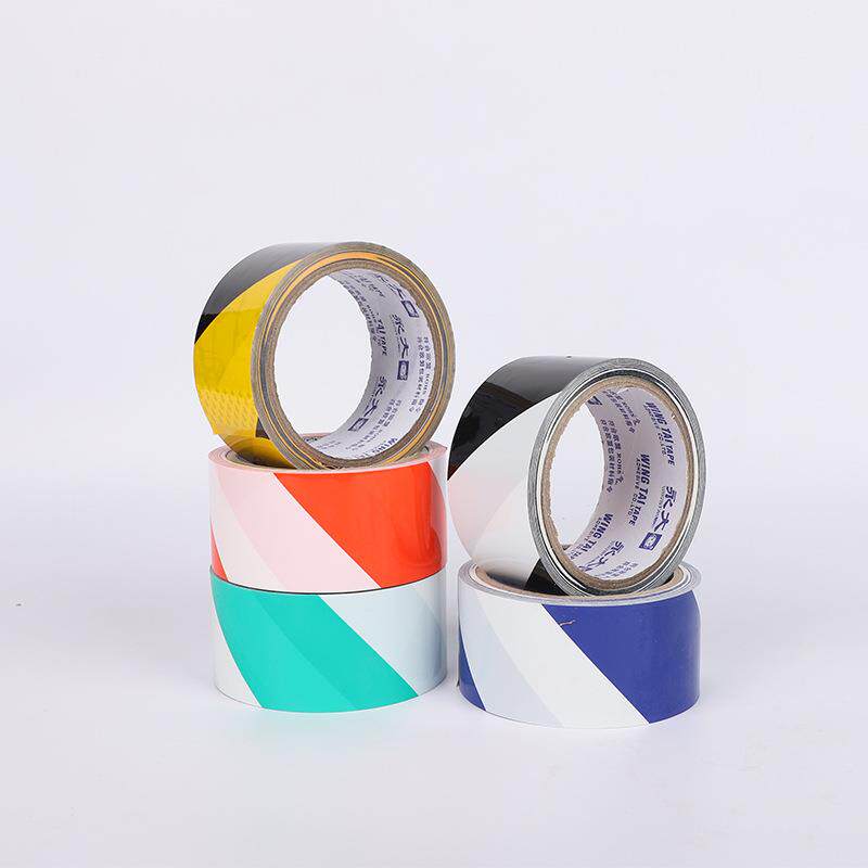 厂家供应施工场地物品定位地板胶标识地板警示胶带划线BOPP警示胶