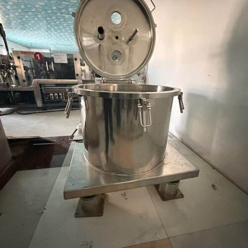 二手PSB600型平板离心机固液分离二手平板刮刀下卸料离心机