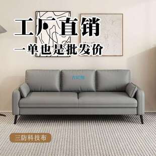 双人沙发简约现代网红单人小户型沙发 北欧沙发客厅出租房卧室新款