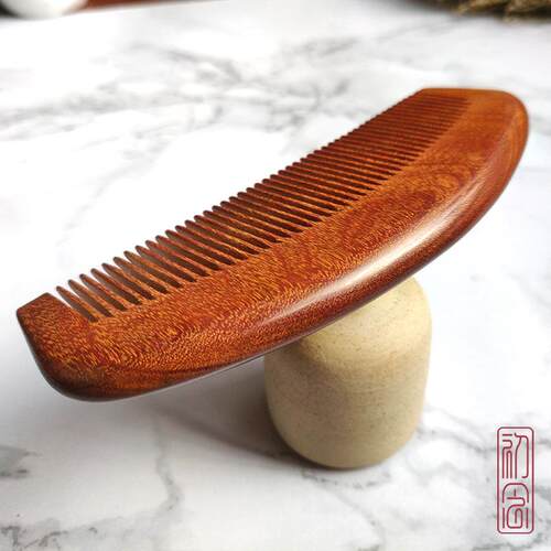 金丝檀木头皮木梳男士唇部磨砂膏