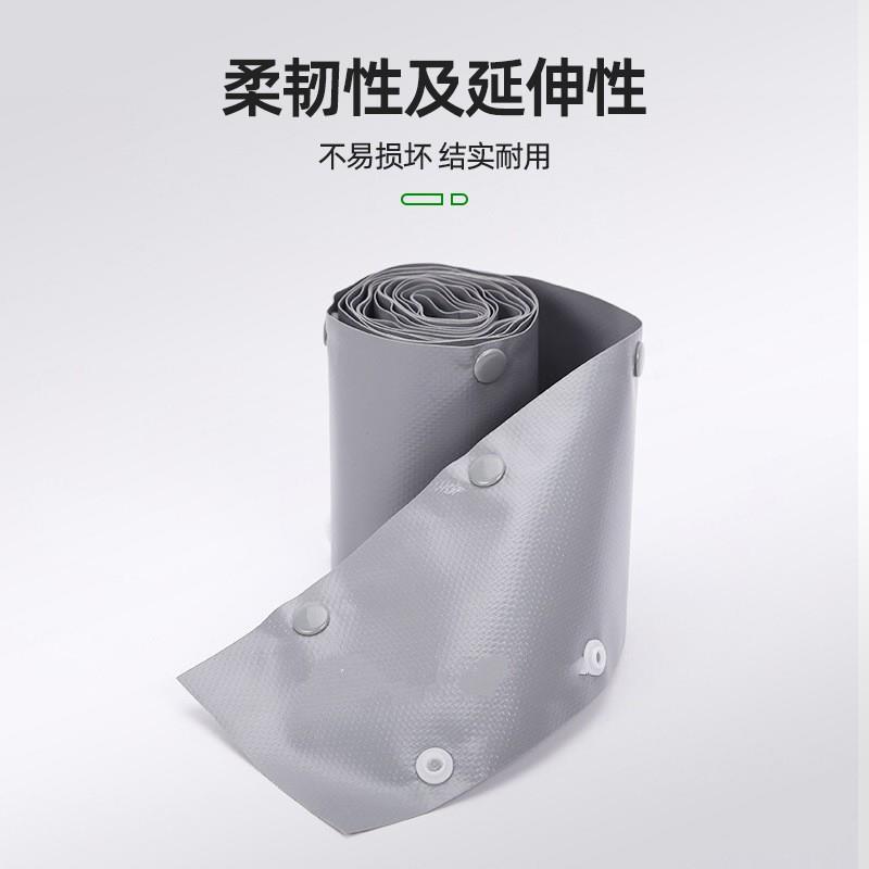PVC扣式结束带 钮扣电线捆绑带 塑料卷式束线带PC WB 整卷75米