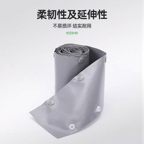 PVC扣式结束带 钮扣电线捆绑带 塑料卷式束线带PC WB 整卷75米