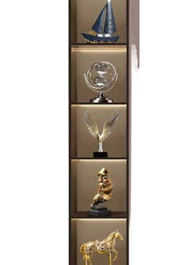 现代轻奢客厅酒柜创意摆件家居柜子办公室上档次工艺品装饰品