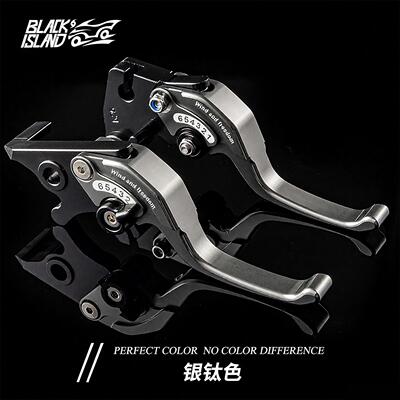 适用张雪机车500RR 500F二指刹车牛角两指离合手把手柄拉杆改装件