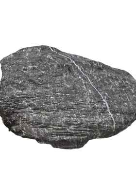 仿真石头室内软装假山石摆件庭院生态造景玻璃钢黑山石乌金石