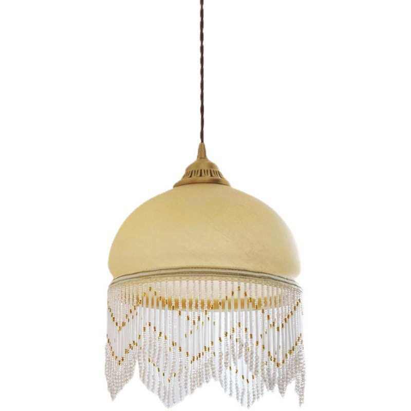 全铜法式宫廷玻璃流苏小吊灯中古西洋美式卧室床头飘窗玄关过道灯,家装灯饰光源,客厅吊灯,淘宝优惠券,粉丝福利购,淘宝优惠卷