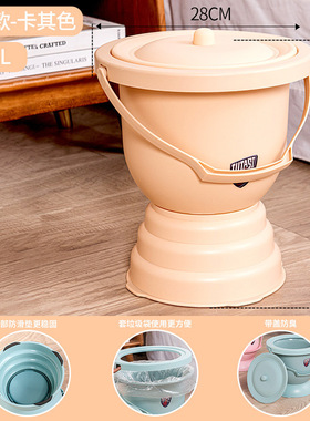 受重150斤塑料手提式儿童坐便器成人孕妇尿桶马桶痰盂夜壶尿便盆