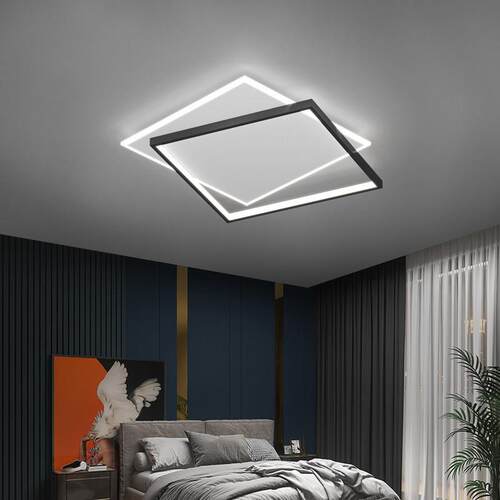 北欧极简主卧室灯吸顶灯2024年新款简约现代大气家用 led客厅灯具