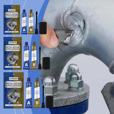 Jaysuing Casting Adhesive AB Glue for Leak Repair, Metal Pro