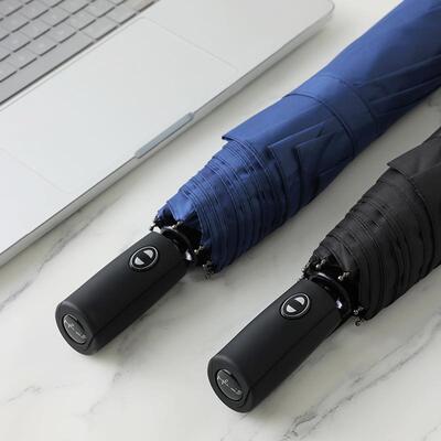 1.23米双人全自动雨伞男士商务折叠伞跨境热销防风伞广告伞现货