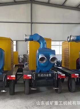 诚矿供应单级单吸卧式HW混流泵使用方便动力大蜗壳式柴油混流泵