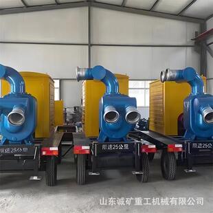 诚矿供应单级单吸卧式 柴油混流泵 HW混流泵使用方便动力大蜗壳式