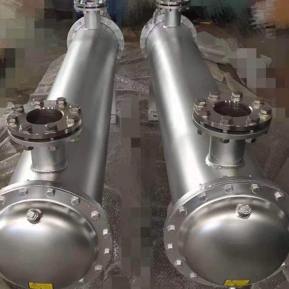 水炮冷炮全304全316l壳管式冷凝器散热器 壳管式蒸发器5p