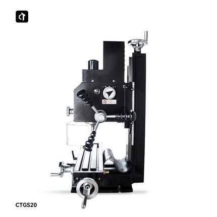 CTGS20家用微型钻铣床小台钻微型铣床小型铣床钟表机床钻铣机