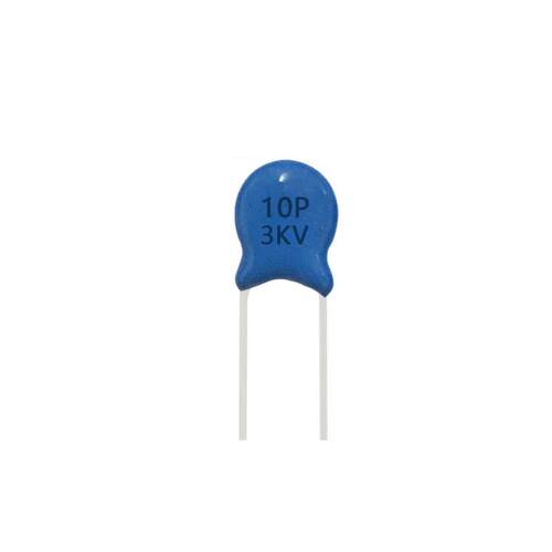 现货销售 UK 陶瓷高压瓷介瓷片电容CT81 3000V10P 3KV10PJ P8MM - 封面