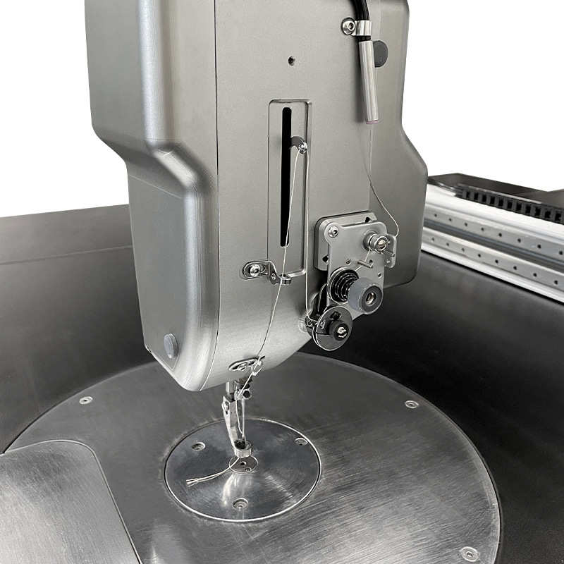 星驰牌大范围模板机 自动缝汽车坐垫服装沙发 360度旋转头模板机