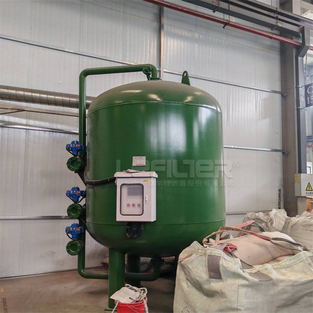Φ1400活性炭过滤器80T砂石石英砂过滤器制厂水处理除悬浮物
