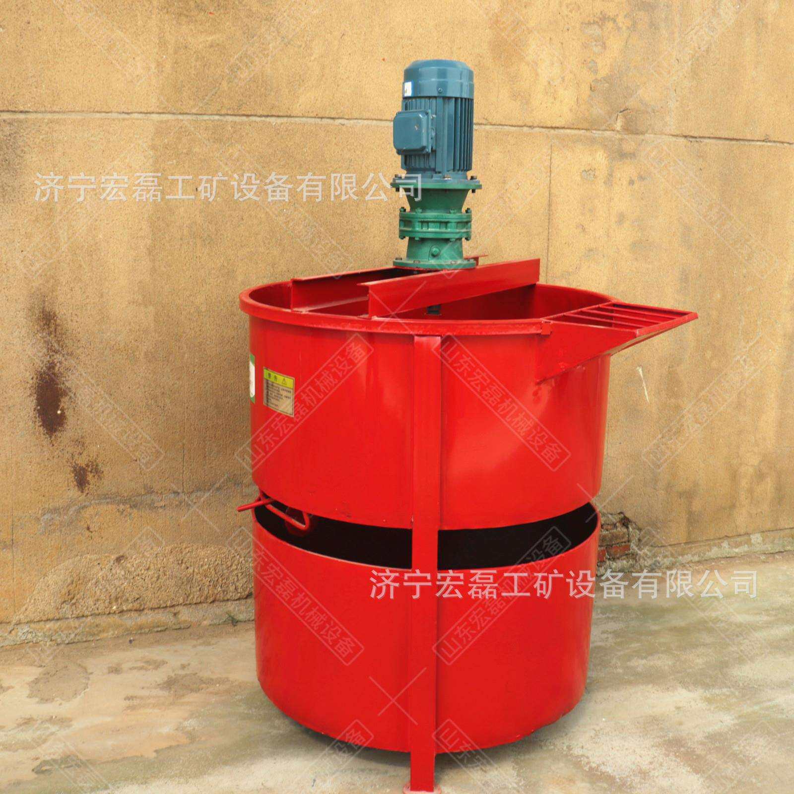 建筑施工注浆搅拌桶电动立式混凝土砂浆搅拌机双层水泥浆搅拌