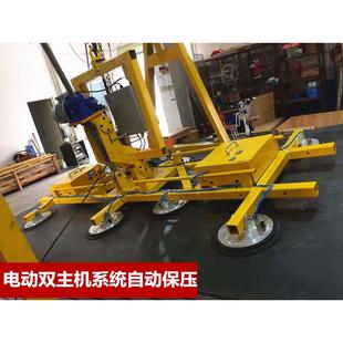 双主机电玻璃真空吸吊翻机SAY可自动转吸石铝板重动载真空吸盘材