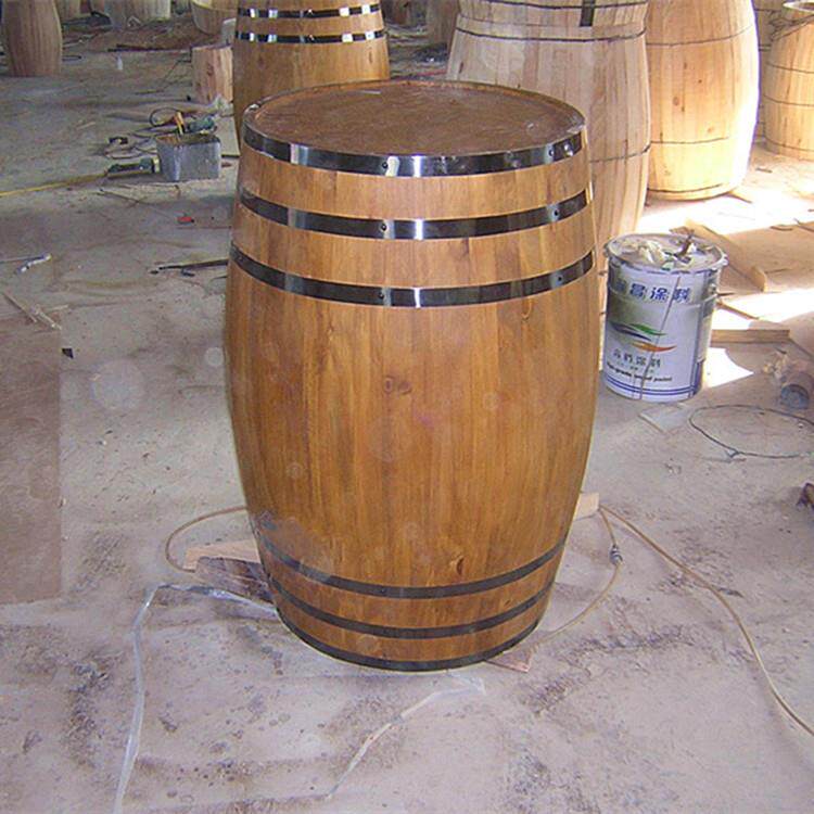直销红酒桶装饰木制酒桶摆件木酒桶木质酒桶道具225I现货促销